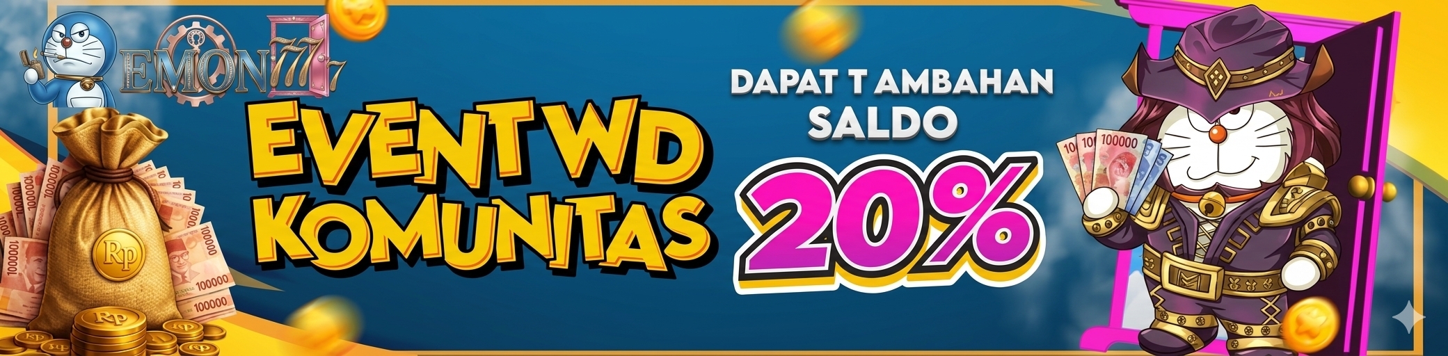 WD DAPAT SALDO TAMBAHAN 20%